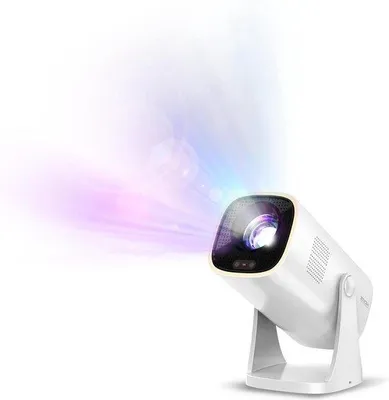 Produktbild von Smart Full HD 1080p Heimkinoprojektor mit Bildkorrekturoptionen und integriertem Audiosystem