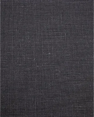 Obrázek produktu pro Počítací látka Permin Linen Precut 32 ct. 065 Barva 99 Černá, vyšívací látka ze 100% lnu pro vyšívání 46x46 cm