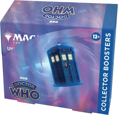 Produktbild von Wizards of the Coast Magic the Gathering Universes Beyond: Doctor Who Sammler Booster Display (12) englisch