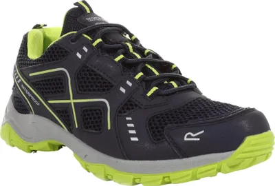 Produktbild von Regatta - Pánská turistická obuv "Vendeavour", nepromokavá RG8564 (43 EU) (Navy blue/Lime)