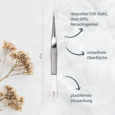 Produktbild von Präzisions-Splitterpinzette – sicher & hygienisch