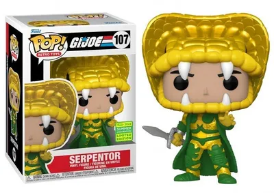Productafbeelding van G.I. Joe - Serpentor 107, 2022 SDCC - Funko Pop! - Vinyl figuur