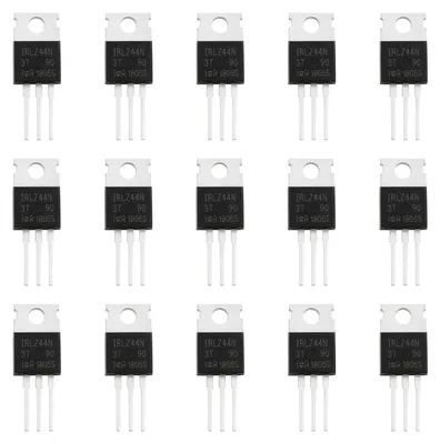 15x IRLZ44N N-Kanal MOSFET, 55V 47A TO-220AB