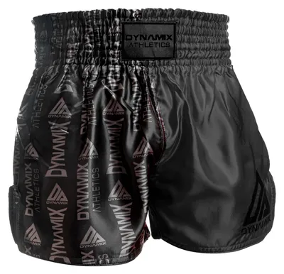Produktbild von Dynamix Athletics Muay Thai Shorts Binary - Schwarz/Schwarz(L)