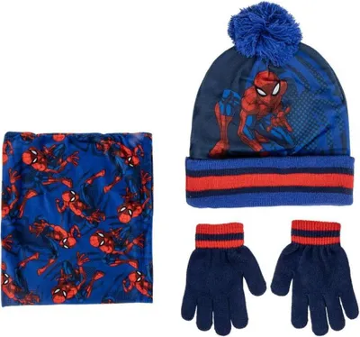 Produktbild von Winterset (Mütze, Halswärmer, Handschuhe) Spiderman, 2200010255