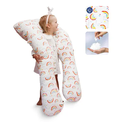 Obrázek produktu pro Komfortní polštářek pro děti KomfortKissen© Kids, bavlna (standard) / duha
