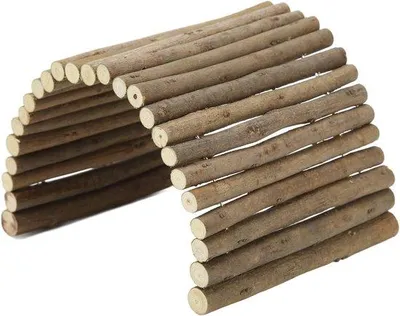 Immagine prodotto di Ponte in legno per piccoli animali, criceti, porcellini d'India, furetti, gabbia in legno