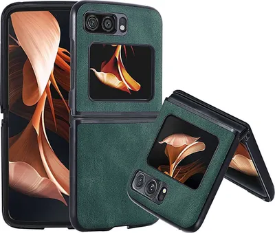 Produktbild von König Design Hülle kompatibel mit Kunststoff Full Cover Handyhülle - Case Grün