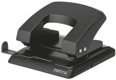 Immagine prodotto di Perforatrice HP30 in metallo per 30 fogli con guida di arresto, nera