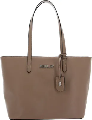 Image de REPLAY sac à épaule sac shopper Shoulder Bag Sand brun