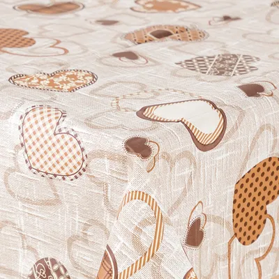 Produktbild von Wachstuchtischdecke Rund Oval Eckig Tischdecke Wachs Wachstischdecke abwischbar Garten Tischtuch Eckig 110x140
