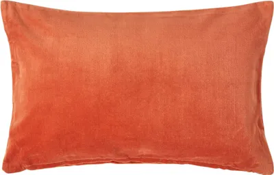 Produktbild von HOMESCAPES Samt-Kissenbezug in Orange, 30 x 50 cm