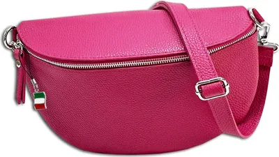Produktbild von Florence Leder Tasche Gürteltasche pink fuchsia OTF825P
