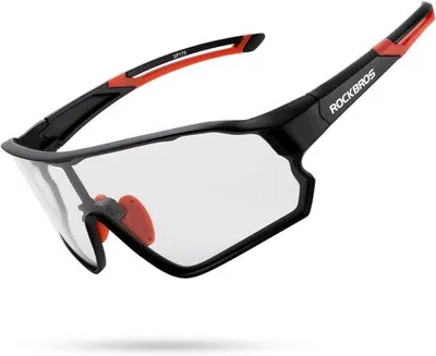Produktbild von Sportsonnenbrille Fotochrom UV400 für Fahrrad, Laufen und Outdoor - Schwarz