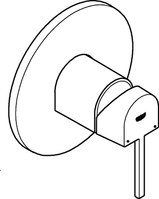 Produktbild von GROHE Plus, Graphit, 1 Stück(e)
