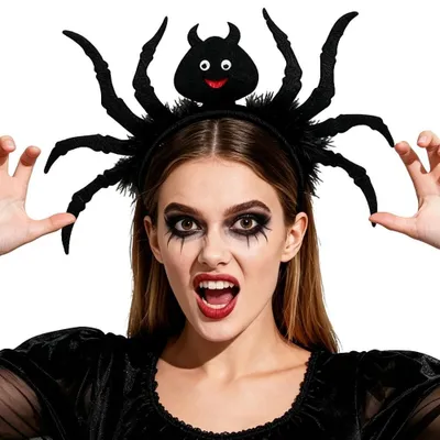 Produktbild von Solidchoice – Halloween-Spinnen-Haarband für einen festlichen Look