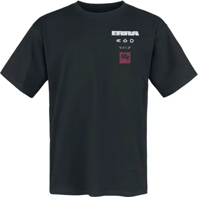 Produktbild von Erra T-Shirt Herren Tracklist schwarz Band-Merch, Bands 100% Baumwolle M