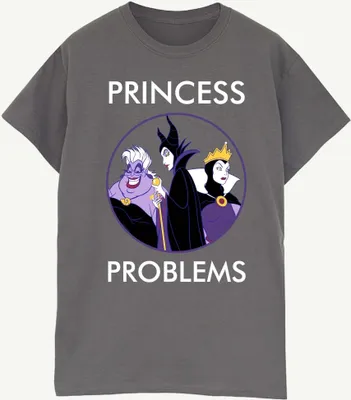 Produktbild von Disney - "Princess Headaches" T-Shirt für Damen BI47938 (M) (Holzkohle)