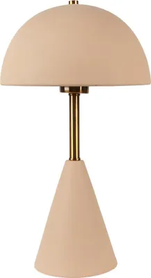 Produktbild von Clayre & Eef Pilz-Tischlampe Ø 23x40 cm Beige Metall