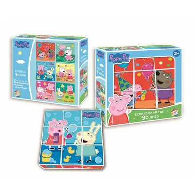 Produktbild von Rätsel Peppa Pig 9 Stücke 20 x 20 x 5 cm