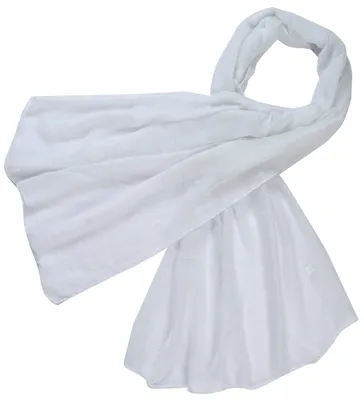 Produktbild von Crinkle Schal Offen Weiss