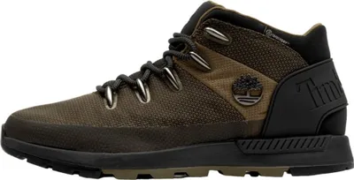 A side view of a Timberland Sprint Trekker Mid WP Waterproof boot.