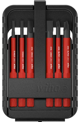 Imagen del producto de Juego de puntas slimBit eléctricas Wiha