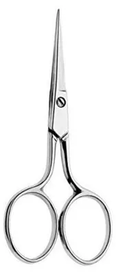 Borduurschaar, rostfreier Stahl, 6,6 cm, feine Spitze