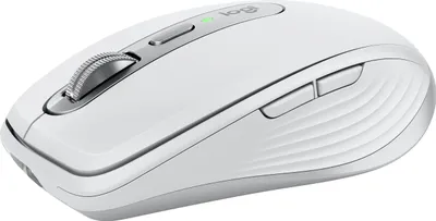 Obrázek produktu pro Logitech MX Anywhere 3S, Pro praváky, Laser, RF bezdrátové + Bluetooth, 8000 DPI, Šedá