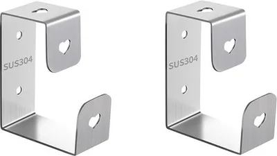 Produktbild von INF 304 Edelstahl Klebebeckenhalter - 2er Pack, Kein Bohren, Küche & Bad