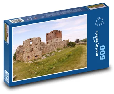 Obrázek produktu pro martinpuzzle - Puzzle 500 - Hammershus - hrad, Dánsko