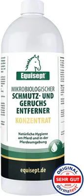 Produktbild von Equisept Schmutz- und Geruchsentferner KONZENTRAT für Pferde 1 Liter