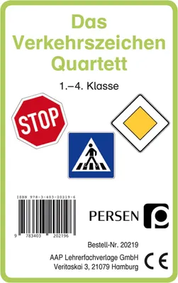Produktbild von Das Verkehrszeichen-Quartett