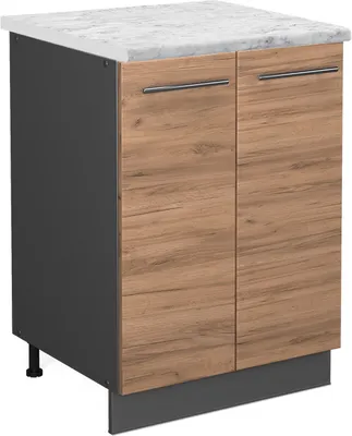Produktbild von Küchenunterschrank Vicco Fame-Line Goldkraft Eiche 60 cm , AP Marmor, Model 46522