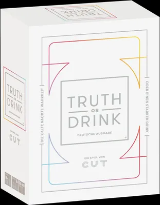 Produktbild von HUCH! Truth or Drink, Kartenspiel, Party, 18 Jahr(e), Zweite Auflage, 30 min