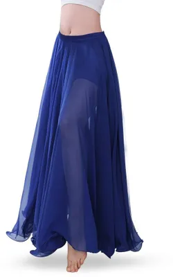 Produktbild von Chiffon-Tanzrock für Damen mit viel Fall