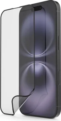 Produktbild von Hama Displayschutz "Super Hybrid" für Apple iPhone 16 Plus, Montagehi