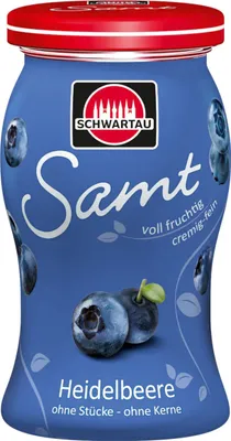 Image de Schwartau Samt Myrtille à tartiner 270g