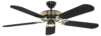 Image de Ventilateur de plafondavec avec chainette Black Magic 132 cm