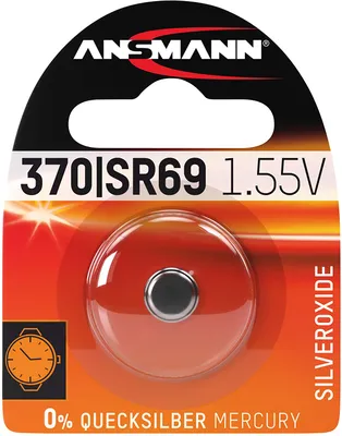 Zdjęcie produktu dla Ansmann 1516-0018, Jednorazowa bateria, Srebrny-Oksydowany, 1,5 V, 1 szt., 26 mAh, 3 lat(a)