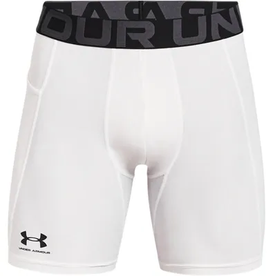 Image de Short de compression Under Armour Heatgear Blanc