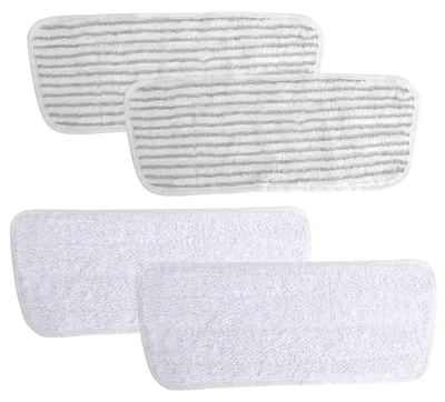 Image de Coussin de nettoyage de rechange - Lavable et réutilisable - Compatible avec les mops plats Steam XXL et Steam PLUS XXL - Lot de 4 pièces
