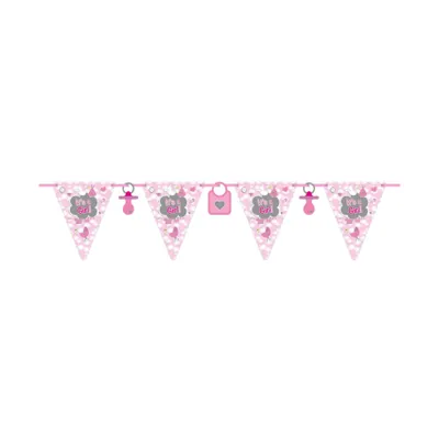 Produktbild von Wimpelkette Adebar It´s a Girl 6m