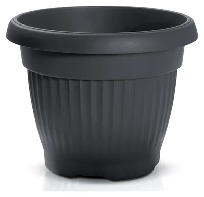 Produktbild von Prosperplast Pflanzentopf Roma Garden - Kunststoff - anthrazit - 30 cm
