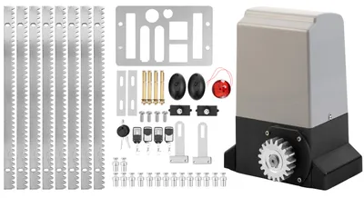 Produktbild von SEVICO Schiebetoröffner Schiebetorantrieb Set Elektrischer Automatisches Schiebetor 370W 800kg V159