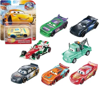 Produktbild von Disney Pixar Cars DisneyPixar Cars Farbwechsel Fahrzeuge Sortiment, Fahrzeuge mit sich ändernder Lackierung, Auto, 3 Jahr(e), Kunststoff, Gemischte Farben