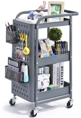 Immagine prodotto di Carrello multifunzionale per la cucina con 3 ripiani