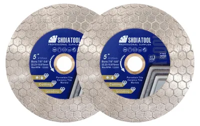 Obrázek produktu pro Řezací kotouč, diamantový materiál, univerzální pro různé materiály, 125 mm
