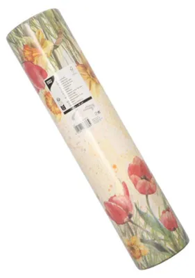 Immagine prodotto di 1 runner da tavola, simile al tessuto, Airlaid 24 m x 40 cm "Tulips & Daffodils"