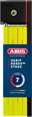 Produktbild von ABUS Bordo uGrip 5700K SH - Sicheres Faltschloss für Fahrräder in Hellgrün